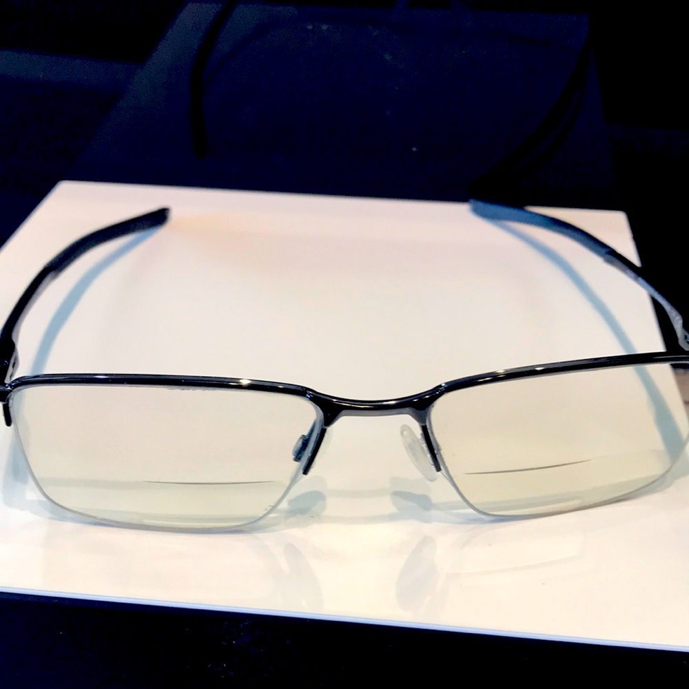 Oakley Socket 5.5 Black rimlon Mens Eyeglasses